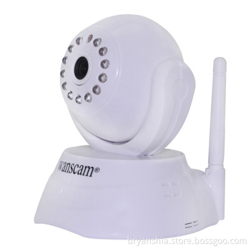 Cheapest 300K Pixels Wi-fi P/T P2P IP Camera with Free App